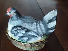 Poule biscuit polychrome d'occasion  Dinan
