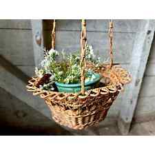 Wicker hanging basket for sale  Plainfield