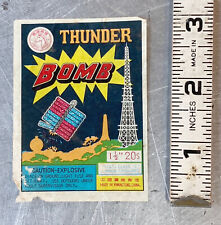 1970s thunder bomb for sale  Shelburne Falls