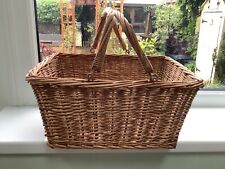 Wicker shopping basket for sale  BLACKWOOD