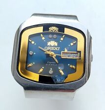 Relógio Orient Crystal Japão 21 Joias 50 Resistente à Água OS469CO33 comprar usado  Enviando para Brazil
