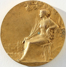 Medaille bronze doré d'occasion  Elliant