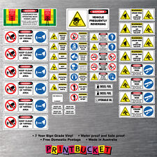 Kit completo de adesivos de segurança para avaliação de risco de caminhão basculante e reboque 42 peças local comprar usado  Enviando para Brazil