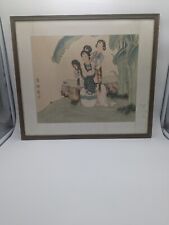 Antique chinese watercolor for sale  Jersey City