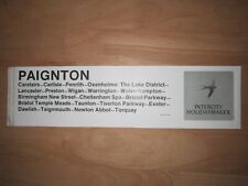 carriage label for sale  WATFORD