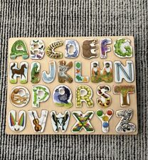Wooden alphabet puzzle for sale  Orlando