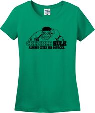 Camiseta Feminina The Credible Hulk Always Cites His Sources Missy Fit (P-3X) comprar usado  Enviando para Brazil