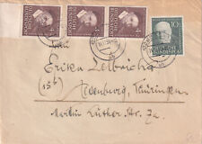 Carta Essen 1951 - Altenburg con franqueo WOFA segunda mano  Embacar hacia Argentina