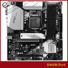 FOR ASROCK B460M Pro4 LGA 1200 128GB VGA HDMI Micro ATX Motherboard Test OK for sale  Shipping to South Africa