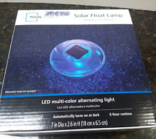 NEW Solar Float Lamp - LED Solar Powered Multi Color Pool, Deck & Walkway Light for sale  Shipping to South Africa