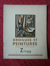 Zingg drogues peintures d'occasion  Biarritz