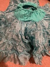 Petticoat teal ruffles for sale  Byhalia