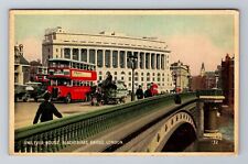 Cartão postal antigo, vintage Londres Inglaterra, Unilever House, Blackfriars Bridge comprar usado  Enviando para Brazil