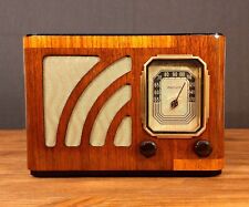Radio de tubo antigua de madera Philco vintage - restaurada y en funcionamiento segunda mano  Embacar hacia Argentina