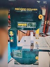 Record power bandsaw for sale  HULL