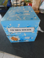Fiches tintin editions d'occasion  Caen