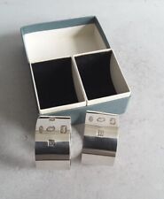 silver napkin rings for sale  TORQUAY