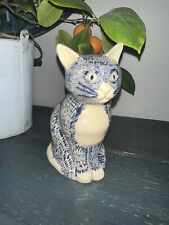 Studio pottery cat for sale  CHESTERFIELD