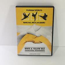Florida Sports Academia de Artes Marciais Cinto Branco e Amarelo Promocional Req. DVD comprar usado  Enviando para Brazil