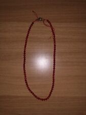 Collana perle rosse usato  Loreto Aprutino