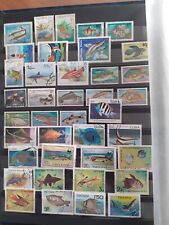 Lot timbres poissons d'occasion  Amiens-