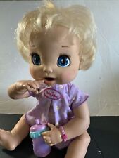 Used, Baby Alive Learn To Potty 2006 Hasbro Interactive Soft Face Doll Blonde Working for sale  Shipping to Canada