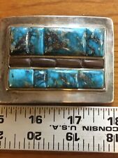 turquoise belt buckle for sale  Lead