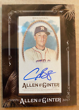 2017 Topps Allen & Ginter Mini Moldura Auto ALEX BREGMAN RC #MA-ABR ASTROS @L comprar usado  Enviando para Brazil