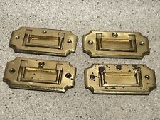 brass recessed drawer handles for sale  LYMINGTON