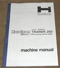 Harrison m250 cnc for sale  MANSFIELD