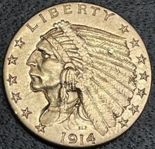1914 2.50 gold for sale  Sanford