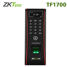 ZKTeco TF1700 Impermeable Tiempo Asistencia Huellas Dactilares Puerta Control de Acceso segunda mano  Embacar hacia Mexico