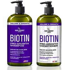 Cabelo químico Biotina Pro-crescimento Xampu e Condicionador set-inclui Shamp 33.8oz comprar usado  Enviando para Brazil