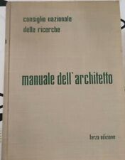 manuale dell architetto usato  San Mango Piemonte