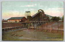 Hazleton PA Pennsylvania - Number 40 Anthracite Coal Breaker  - Postcard - 1908 for sale  Shipping to South Africa