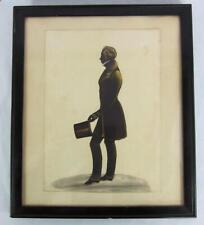 Antique gilded silhouette for sale  NORWICH