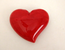 Red heart paperweight for sale  San Marino