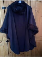 Ladies navy faux for sale  WARWICK
