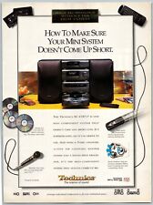 Mini sistema cambiador de 3 discos Technics SC-CH717 diciembre 1994 anuncio impreso página completa segunda mano  Embacar hacia Argentina