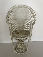 Vintage wicker peacock for sale  Spicer