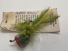 Vintage popper minnow for sale  Archer City