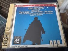 Verdi rigoletto philips for sale  CHELMSFORD