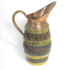 Wooden barrel pitcher for sale  WINSFORD