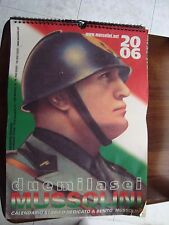Mussolini calendario anno usato  Benevento