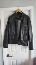 Biker leather jacket for sale  REIGATE