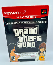 Grand Theft Auto III & Vice City GTA PlayStation 2 PS2 Kompletna gra Podwójny pakiet na sprzedaż  Wysyłka do Poland