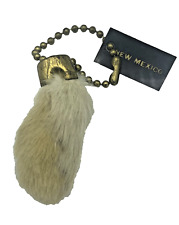 Chaveiro vintage amuleto da sorte pé de coelho lembrança Novo México comprar usado  Enviando para Brazil