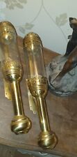 Antique pair brass for sale  COLWYN BAY