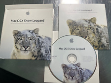 Apple Mac OS X Snow Leopard 10.6 MC573Z/A Operating System 10.6.3 OSX for sale  Shipping to South Africa