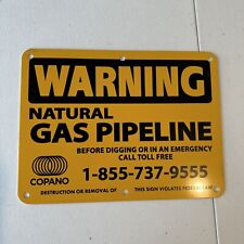 Warning gas pipeline for sale  Conroe